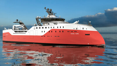 FX102 ULSTEIN July23 Sea SB Fore Low