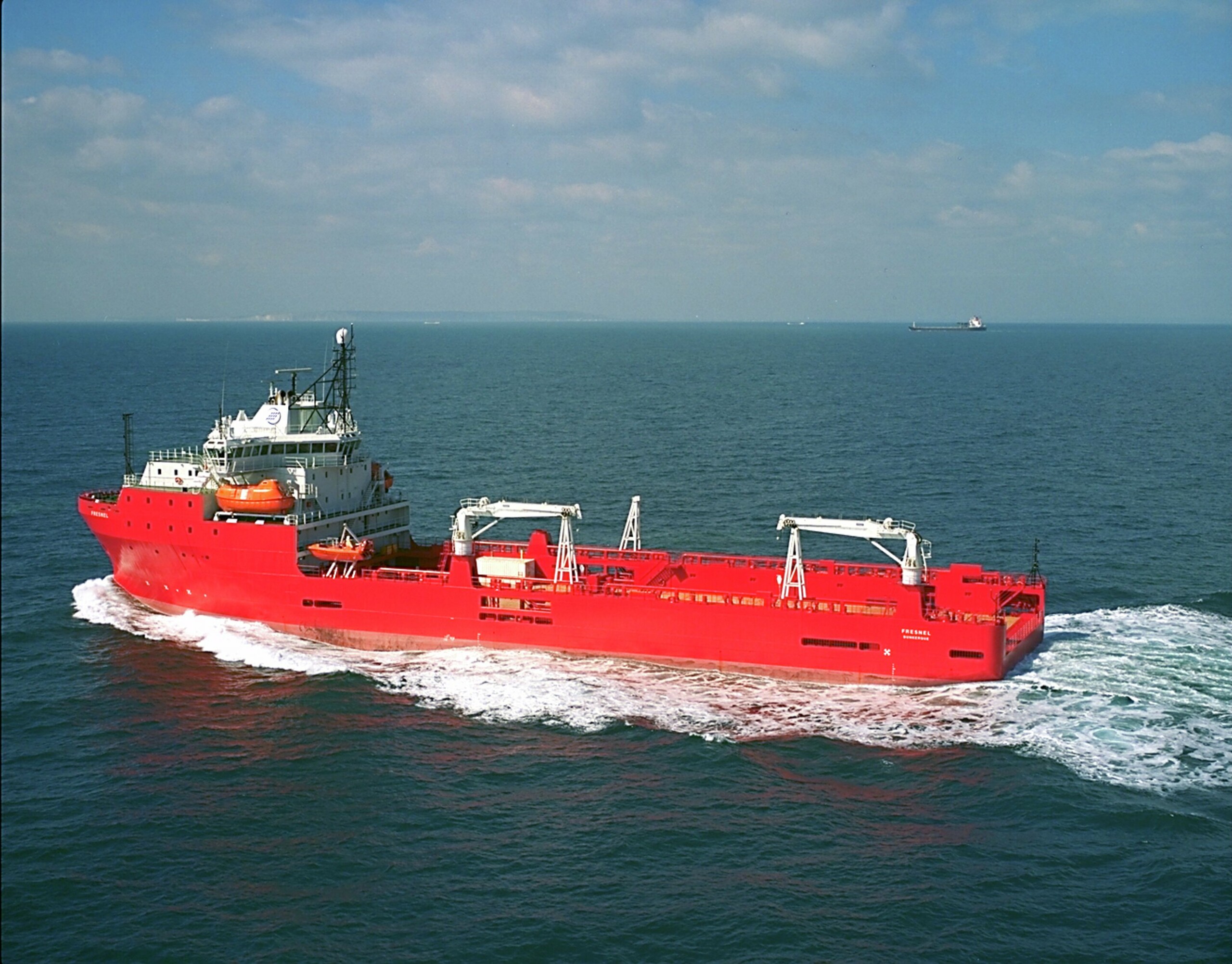 Large Platform Supply / Cable Laying Vessel built at Ulstein Verft